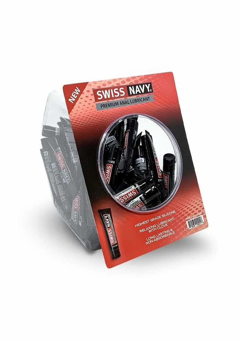 Swiss Navy Premium Anaal Glijmiddel Op Siliconenbasis – 10ml/50 Stuks Vissenkom 3 Swiss Navy Premium Anaal Glijmiddel Op Siliconenbasis – 10ml/50 Stuks Vissenkom