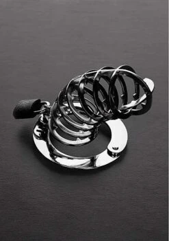 The Spiked Chasity Cage – Stainless Steel
