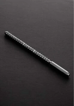 DIP STICK Ribbed (12x240mm) – Brushed Steel