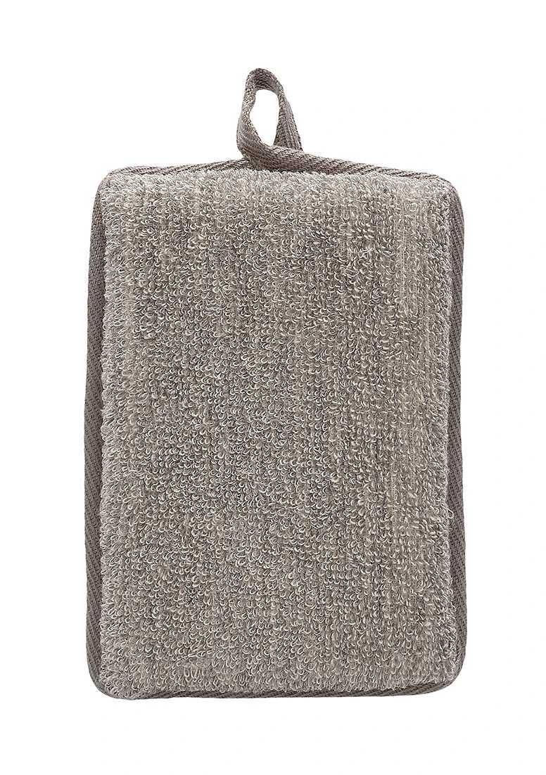 Rectangle Bath Sponge – Taupe 3 Rectangle Bath Sponge – Taupe