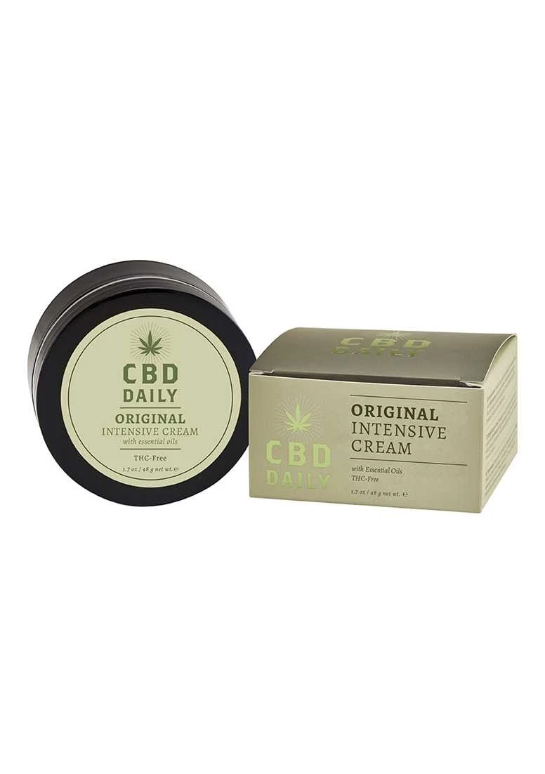 CBD Daily Original Strength Intensive Cream – 1.7 Oz / 48 G 3 CBD Daily Original Strength Intensive Cream – 1.7 Oz / 48 G