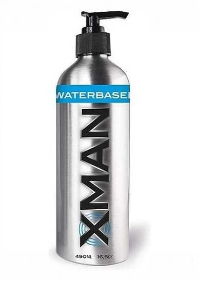 Xman Waterbased 490ml Aluminium Fles 3 Xman Waterbased 490ml Aluminium Fles